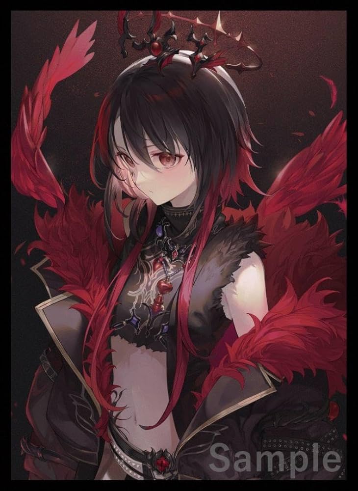 Amazon.co.jp: 如月れん スリーブ ぶいすぽっ 白詰草 : おもちゃ