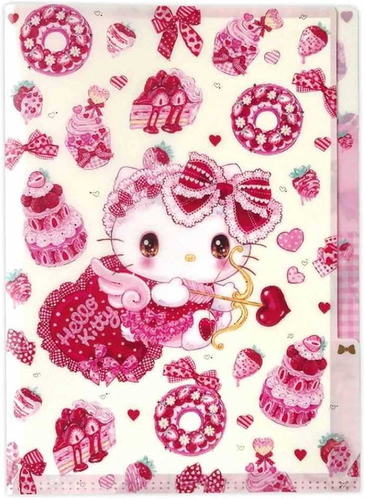Amazon.co.jp: ハローキティ[ポケットファイル]3ポケットA5クリア