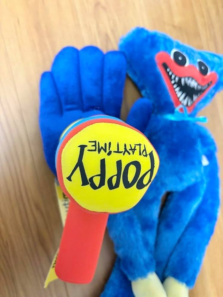 Amazon.co.jp: ポピープレイタイム グラブパック ぬいぐるみブルー