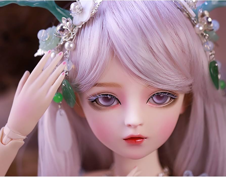 Amazon.co.jp: BJDドール 球体関節人形 1/3 60cm 人形本体 洋服セット