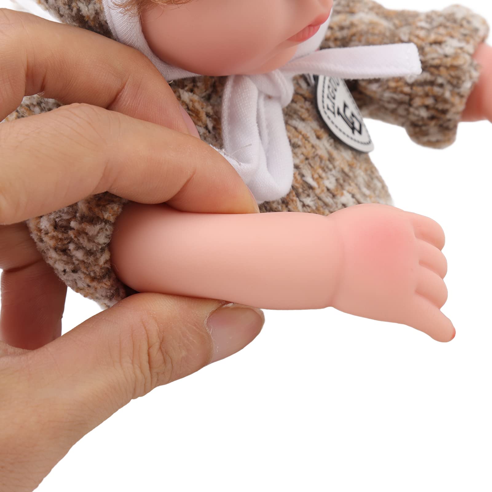 Amazon | 30 センチメートルリボーン人形ソフトビニールリアルな目を