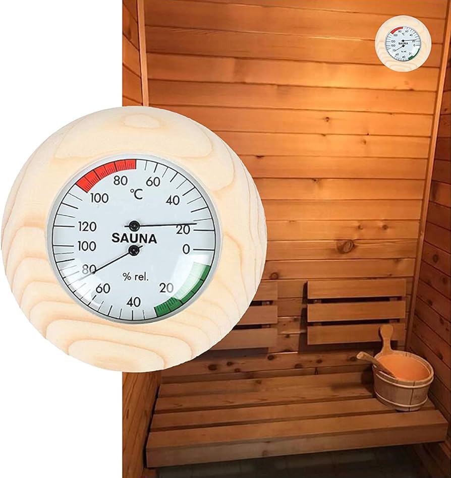 Amazon.co.jp: SDFOOWESD サウナ 時計 サウナ 温度計 sauna