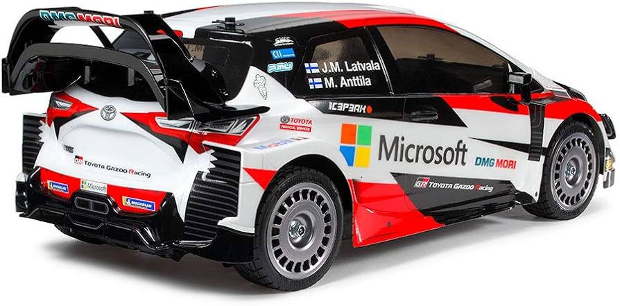 Amazon.com: Tamiya RC 58659 Toyota Yaris Gazoo Racing WRC TT-02 1