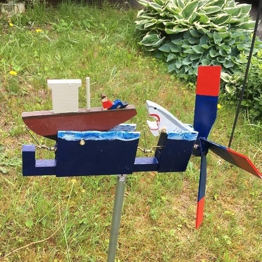 Funny Whirligig Garden Decor,Whirligigs Wind Spinners,Funny Garden