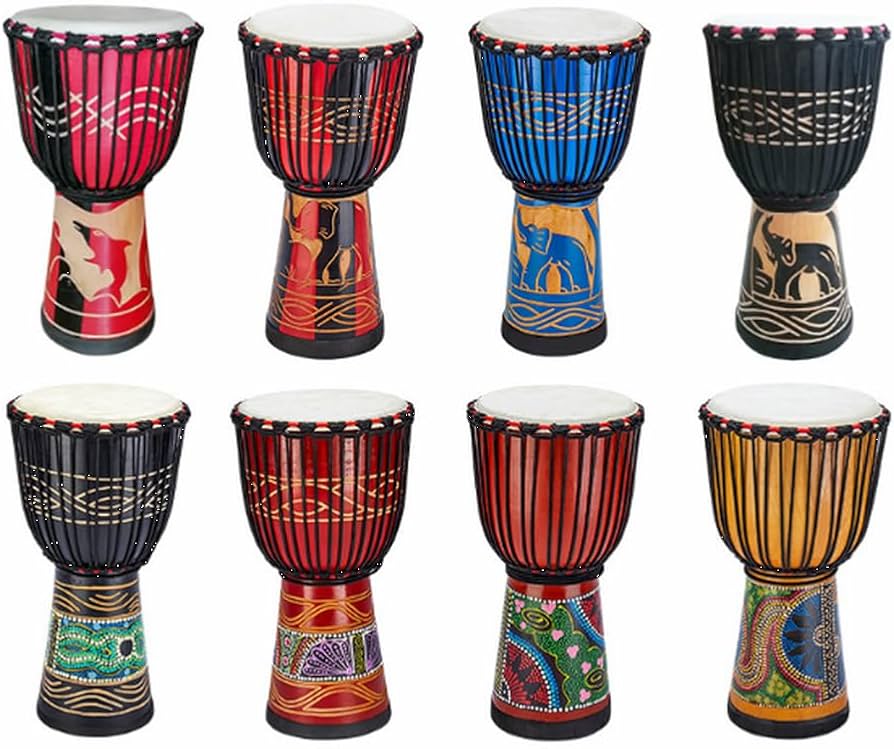 Amazon | Anfang ジャンベ 楽器 太鼓 民族楽器 パーカッションランダム