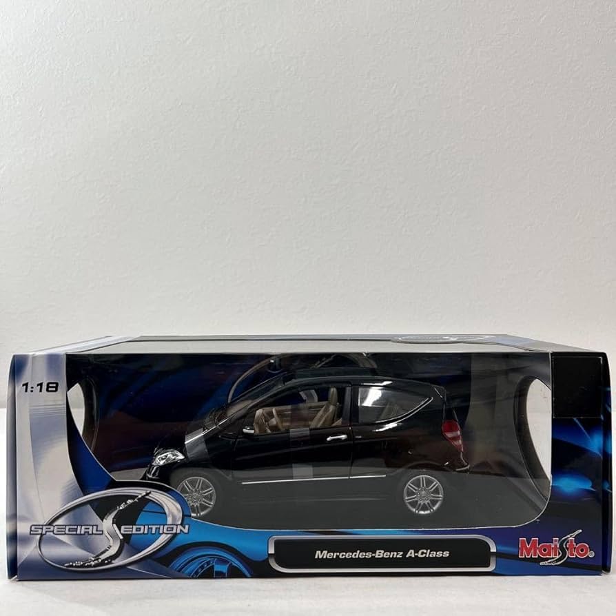 Amazon | 1/18 Mercedes Benz A-Class Black マイスト メルセデス