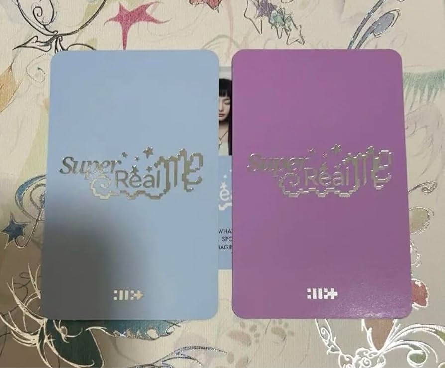 Amazon.co.jp: ILLIT ウォンヒ Super Real Me アルバムトレカ : おもちゃ