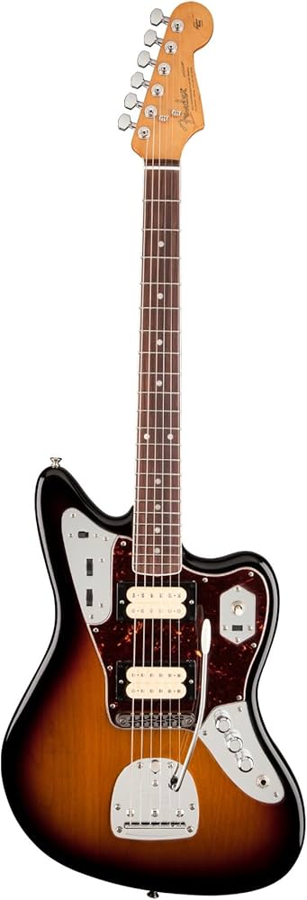 Amazon.com: Fender Kurt Cobain Jaguar NOS - 3-Tone Sunburst with