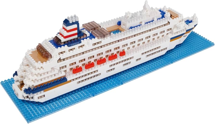 Amazon.co.jp: Kawada nanoblock - World Famous - M.S. Asuka II