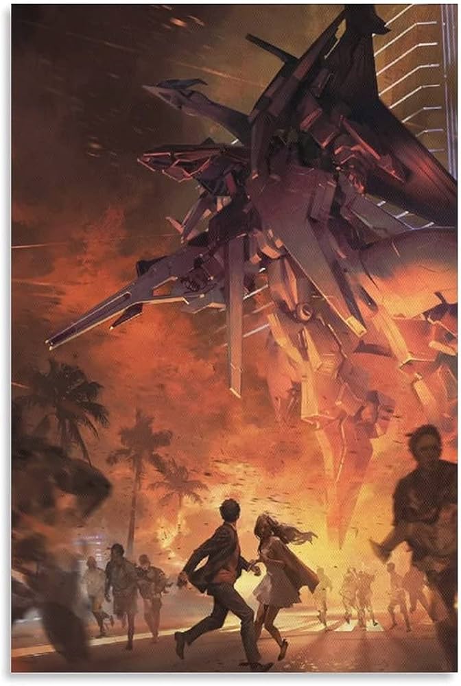Amazon.co.jp: 機動戦士ガンダム 閃光のハサウェイ ポスター アート