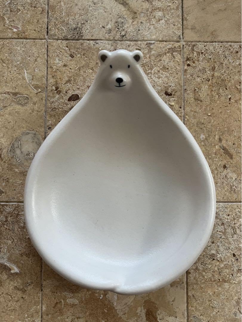 Amazon.co.jp: 小堤晶子 oz.factory くま 笠間焼 : ホーム＆キッチン