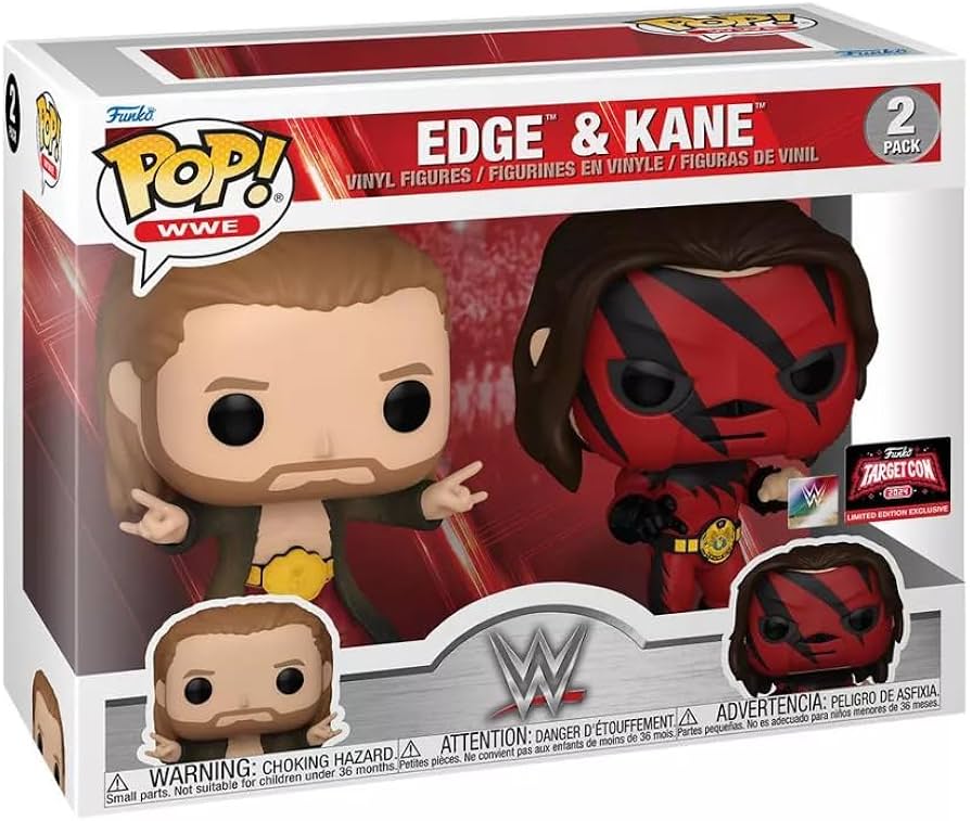 Amazon.com: Funko Pop! WWE: Edge and Kane 2-Pack (Target Exclusive