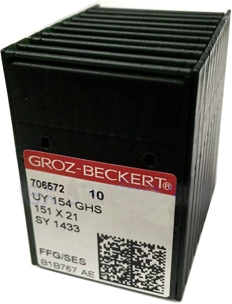 Amazon.com: 100 Groz-Beckert UY154GHS, 151X21 Needles for Union