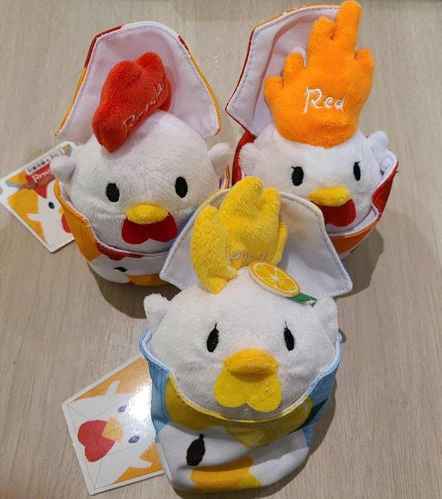 Amazon.co.jp: からあげクン ぬいぐるみ キーホルダーマスコット