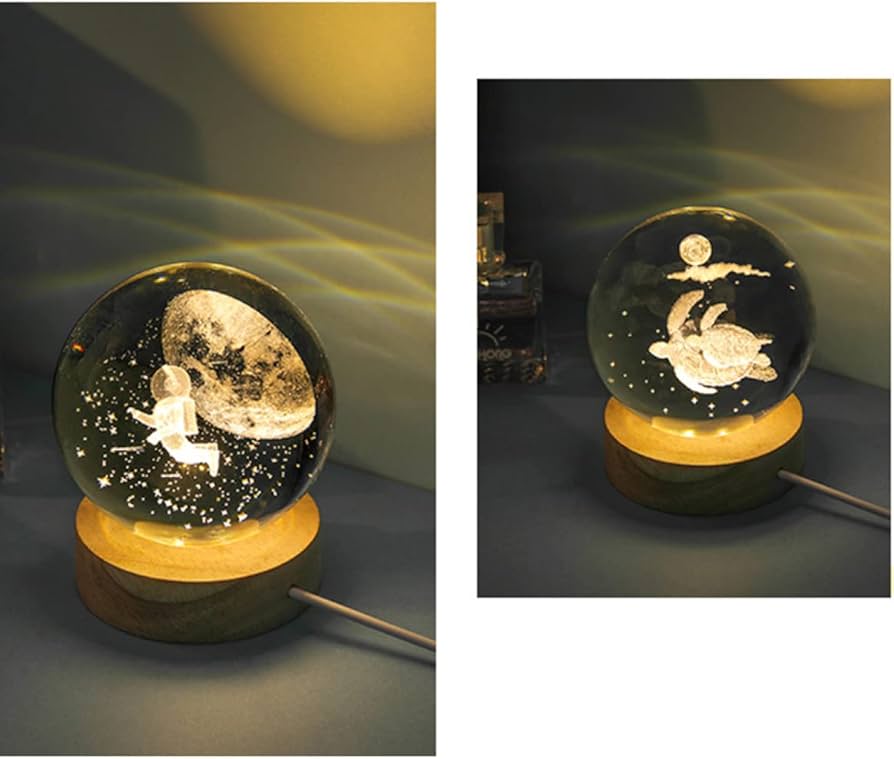 Amazon.co.jp: 地球儀 雑貨 おしゃれインテリア ガラス 置物 3D宇宙