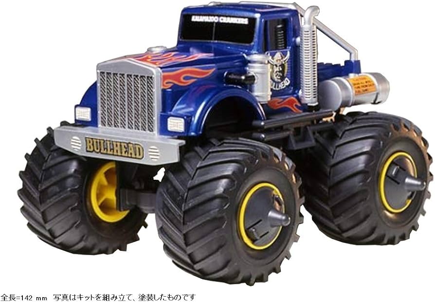 Amazon.com: Tamiya Wild Mini 4WD Series No.08 Bullhead Jr. Plastic