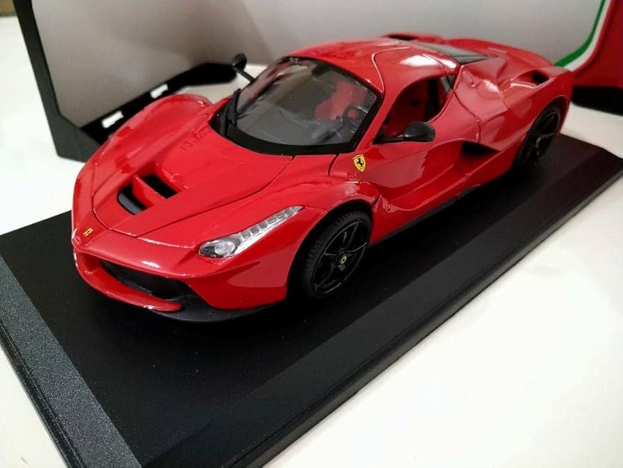 Amazon | 車 1／18ダイキャスト ミニカー フェラーリ ラ フェラーリ