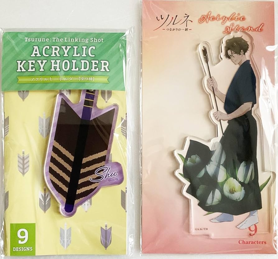 Amazon.co.jp: ツルネ －つながりの一射－藤原 愁 アクスタ 矢