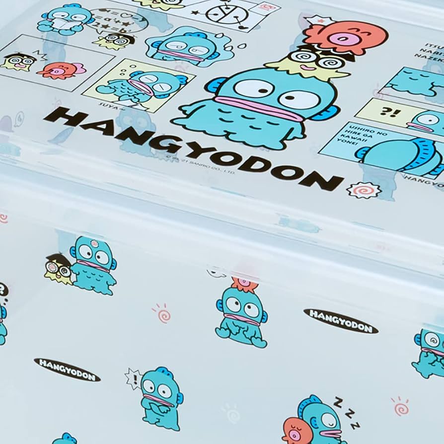 Amazon.co.jp: サンリオ(SANRIO) ハンギョドン フタ付き収納ケース