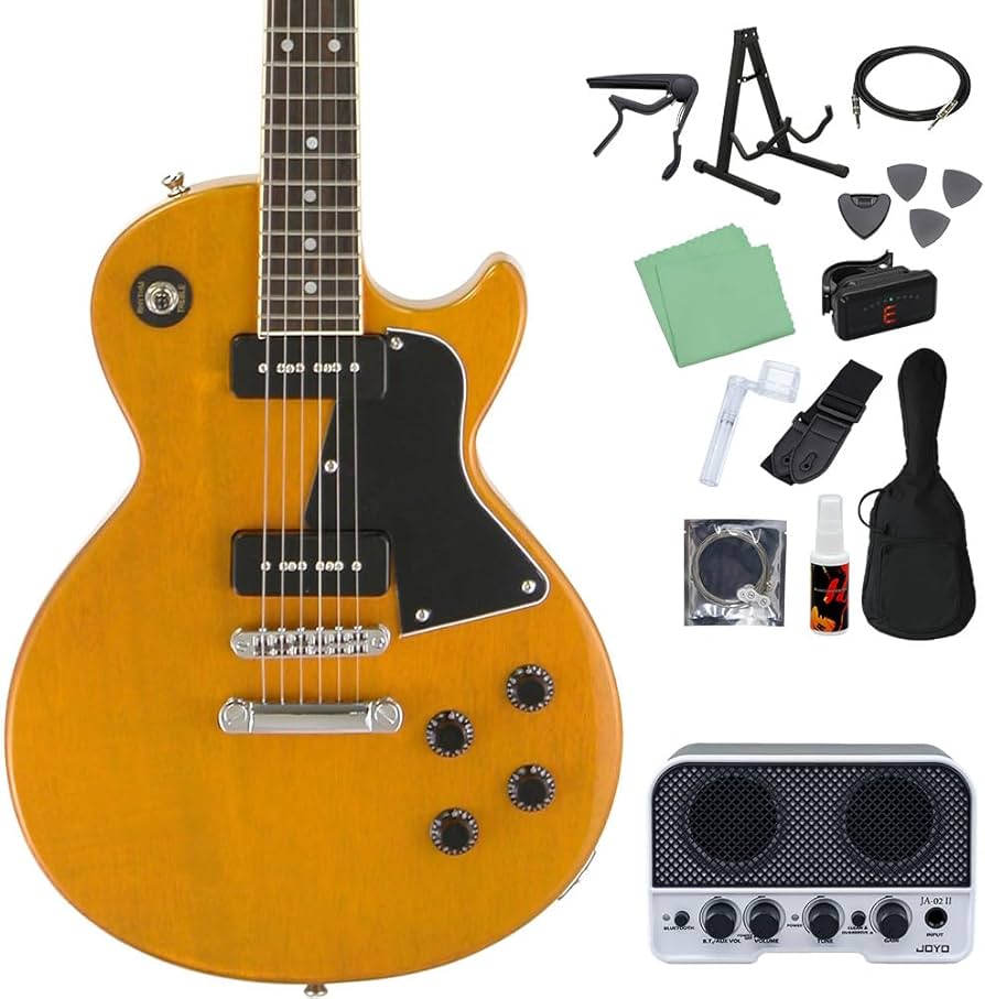 Amazon | Blitz by AriaProII BLP-SPL YL エレキギター初心者14点