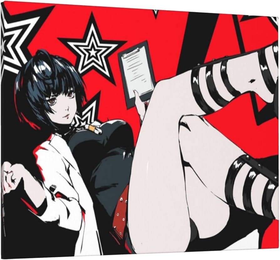 Amazon.co.jp: ポスター ペルソナ5 武見妙 絵画 アートパネル 壁