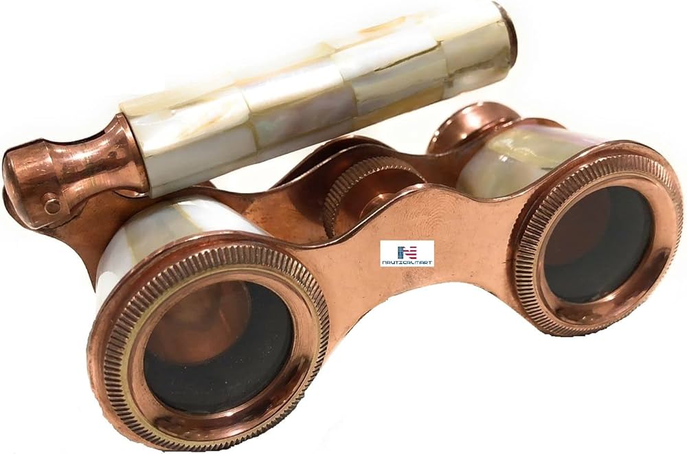 Amazon | NAUTICALMART真珠の双眼鏡母 - アンティークオペラ双眼鏡