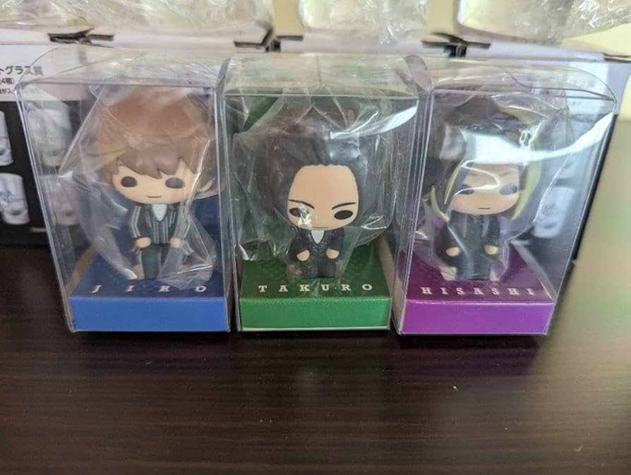 Amazon | GLAYエンタメくじ すわりんこ ショットグラス 7点セット