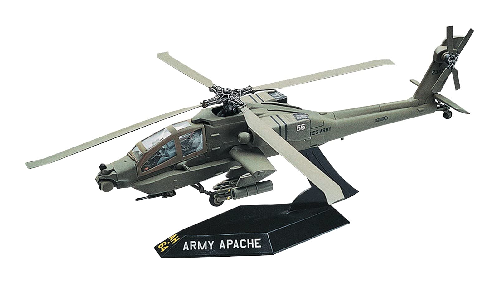 Amazon | アメリカレベル 1/72 AH-64 アパッチ デスクトップ 01183