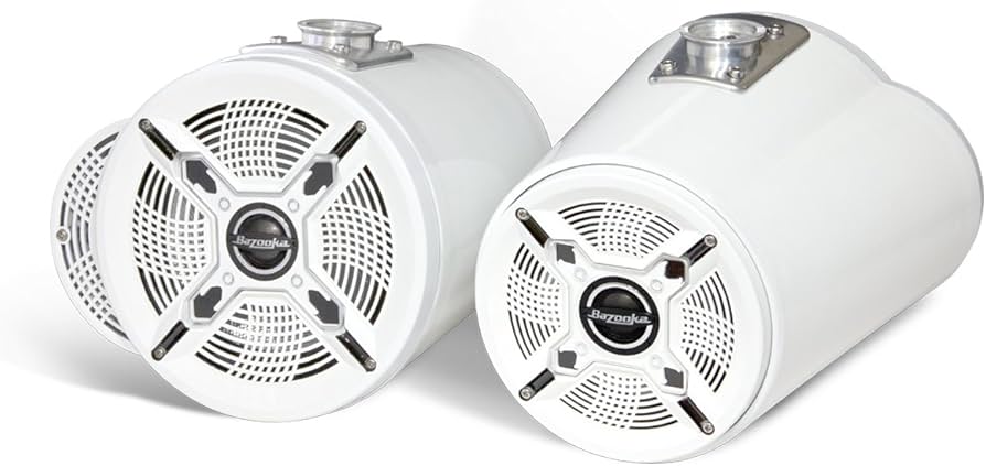 Amazon.com: Bazooka MT8265W 8-6.5 Inches, 250-Watt Double-Ended