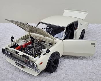 Amazon | 京商 1/18 ドア類開閉、タイヤ回転舵取り 日産 スカイライン