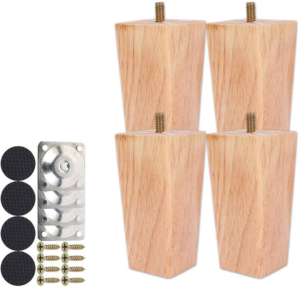 Amazon.co.jp: Steppiano 家具脚 4本セット テーブル脚 ソファ 脚