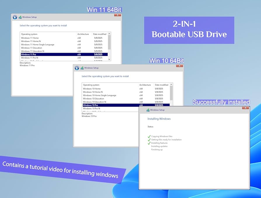 Amazon.co.jp: 32GB - 起動可能なWindows 10&11、インストール