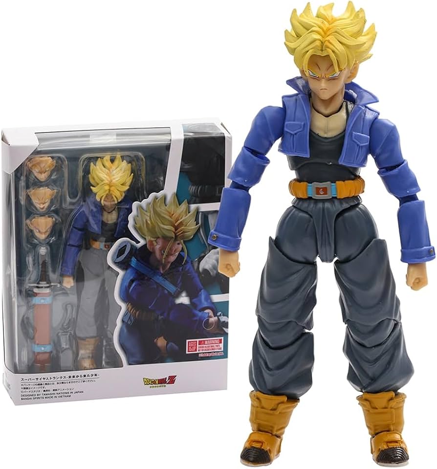 Amazon.co.jp: DOLOVEU アニメ DBZ スーパーサイヤ人トランクス SHF
