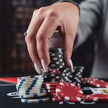 Trademark Poker 500 Dice Style Poker Chip Set, 11.5gm, Poker Sets