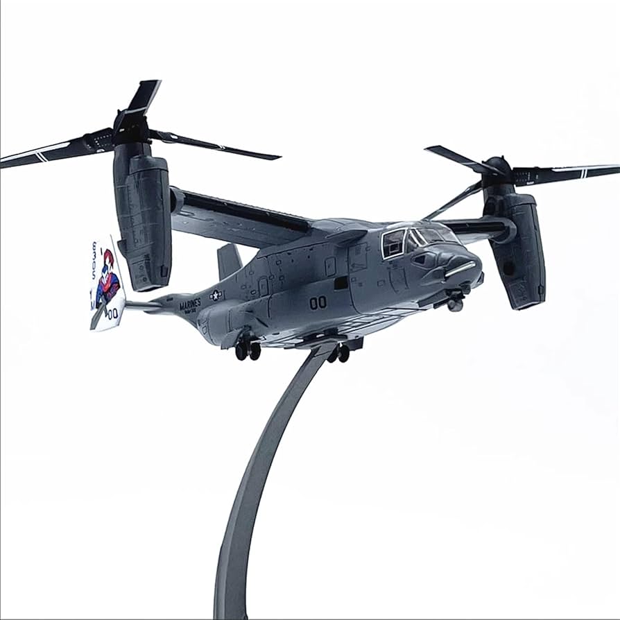 Amazon.co.jp: 1:144 航空機モデル、合金 V22 オスプレイ輸送
