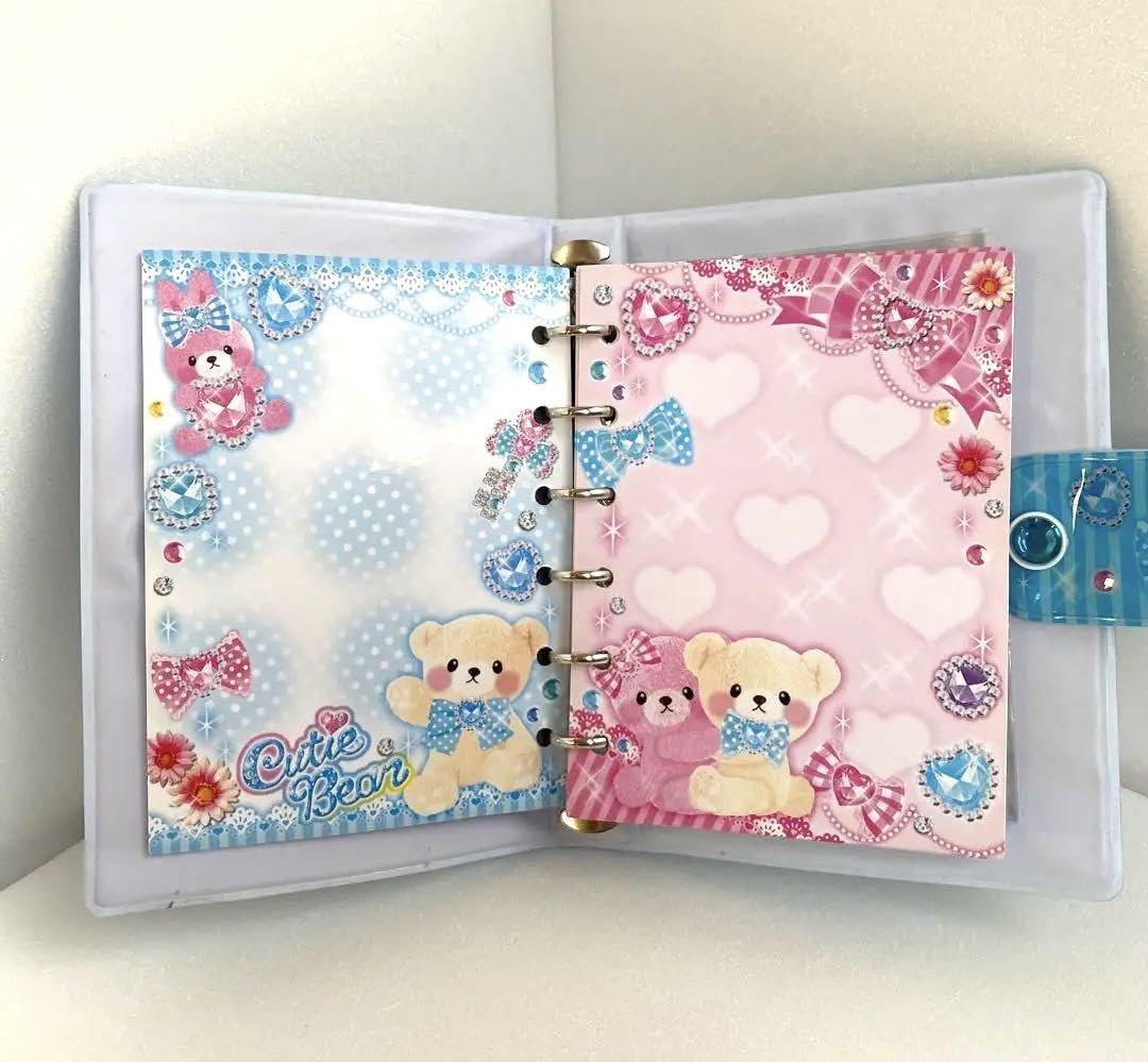 Amazon.co.jp: 平成レトロ シール帳 CutieBeae ブルー シール