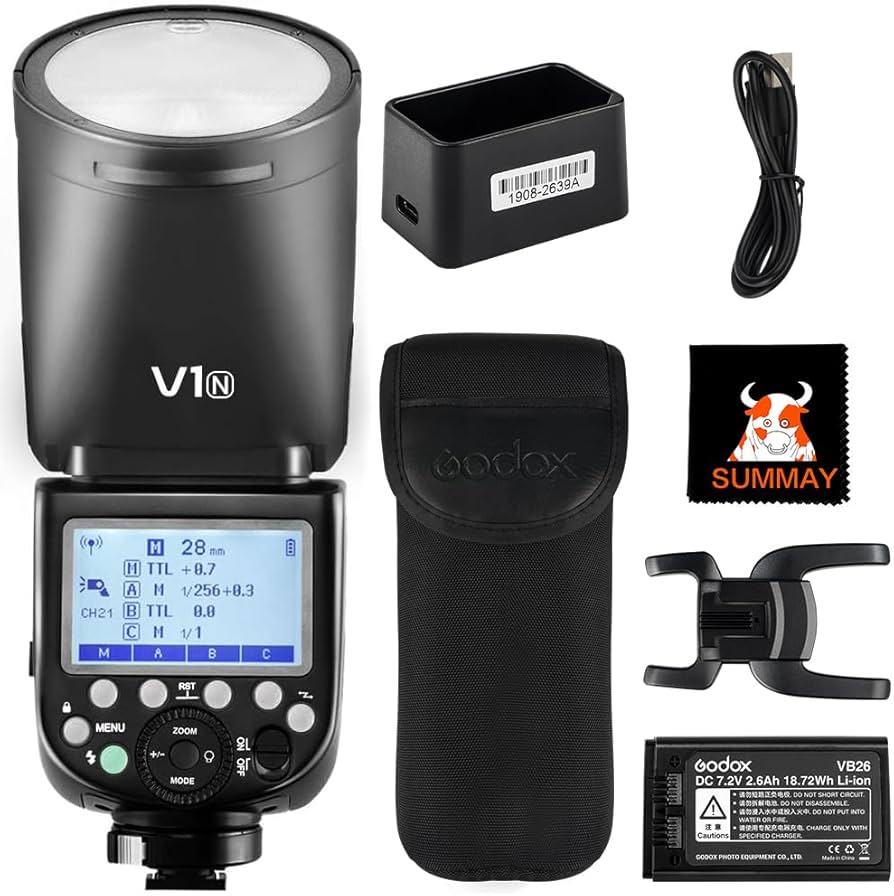 Amazon | 【Godox正規代理＆日本語取説書】GODOX V1-N ニコン用