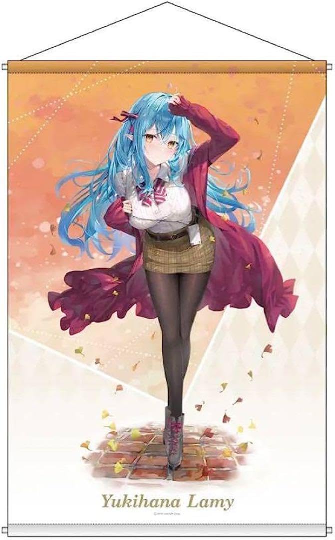 Amazon.co.jp: ホロライブ 雪花ラミィ タペストリー カプとれ : ホビー