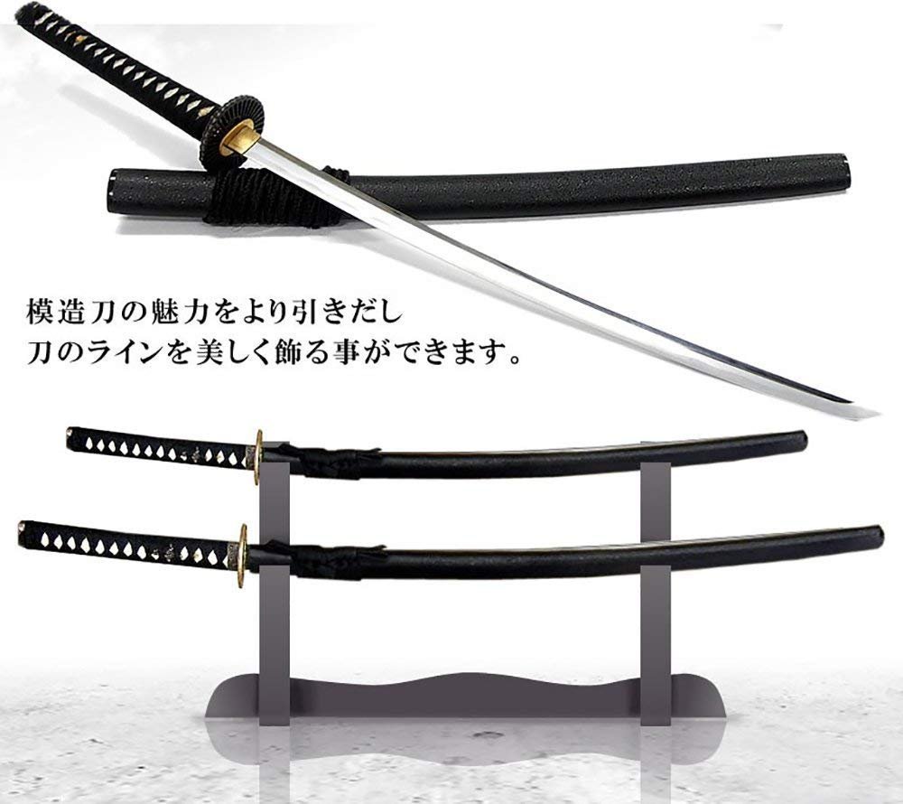 Amazon.co.jp: 刀掛け 刀置き 剣置き 日本刀 木刀 居合刀 短刀拵え (1