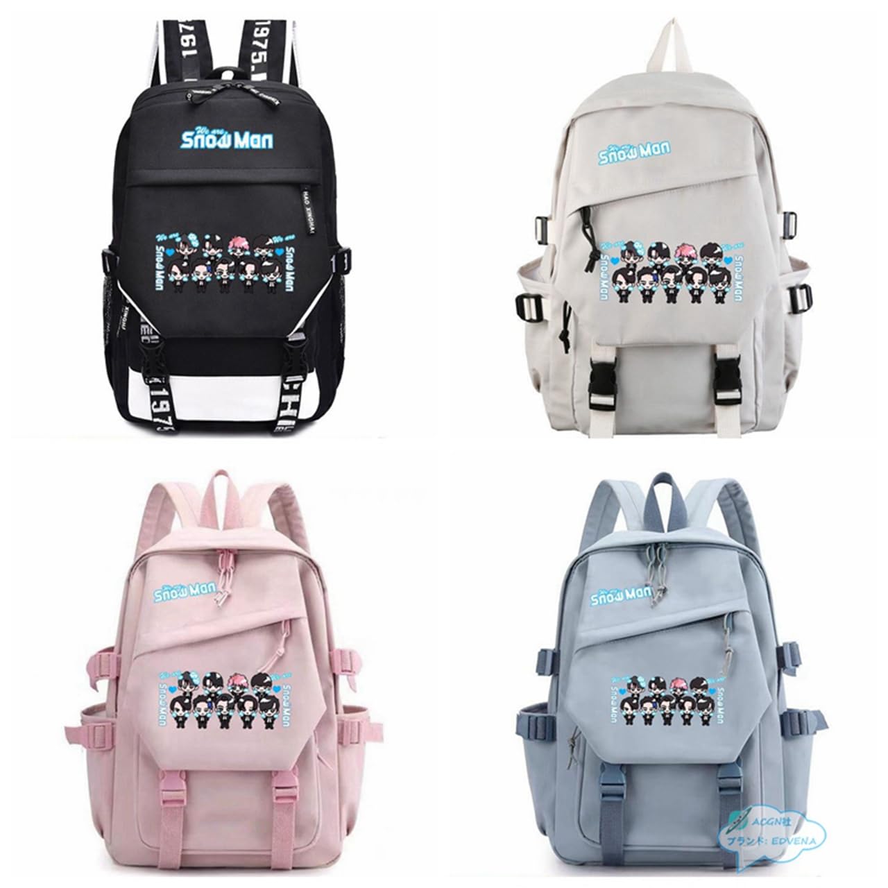 Amazon.co.jp: スノーマン リュック バックパック Snowman 目黒蓮