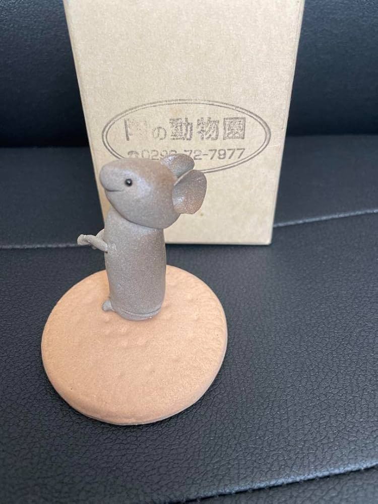 Amazon.co.jp: 笠間焼 大崎透 チュータロウ ねずみ 陶芸作品 人形