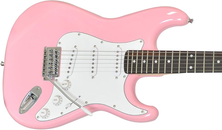 Amazon | PLAYTECH (プレイテック) エレキギター ST250 Rose Pink