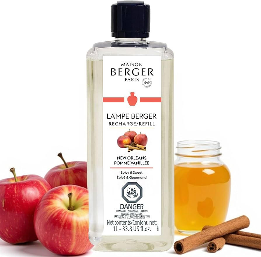 Amazon.com: Maison Berger New Orleans Lampe Berger Refill, 1 Liter