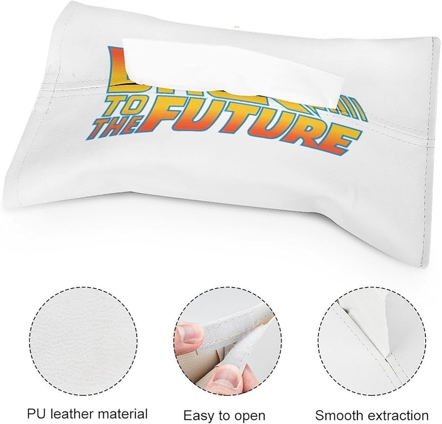 Amazon｜バックトゥザフューチャー ティッシュケース おしゃれ PU