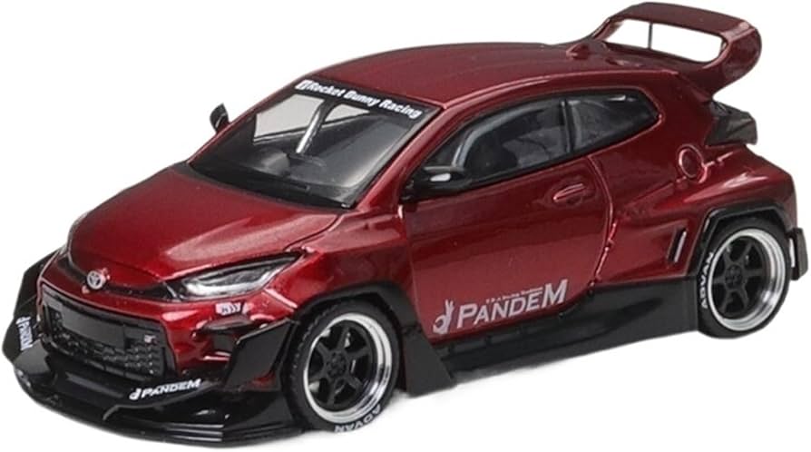 Amazon.co.jp: スケールモデル車両 1:64 トヨタヤリスロケットバニー