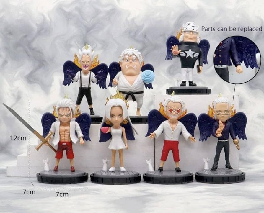 Amazon.co.jp: ワンピ ース セラフィム 7体 フィギュア : おもちゃ
