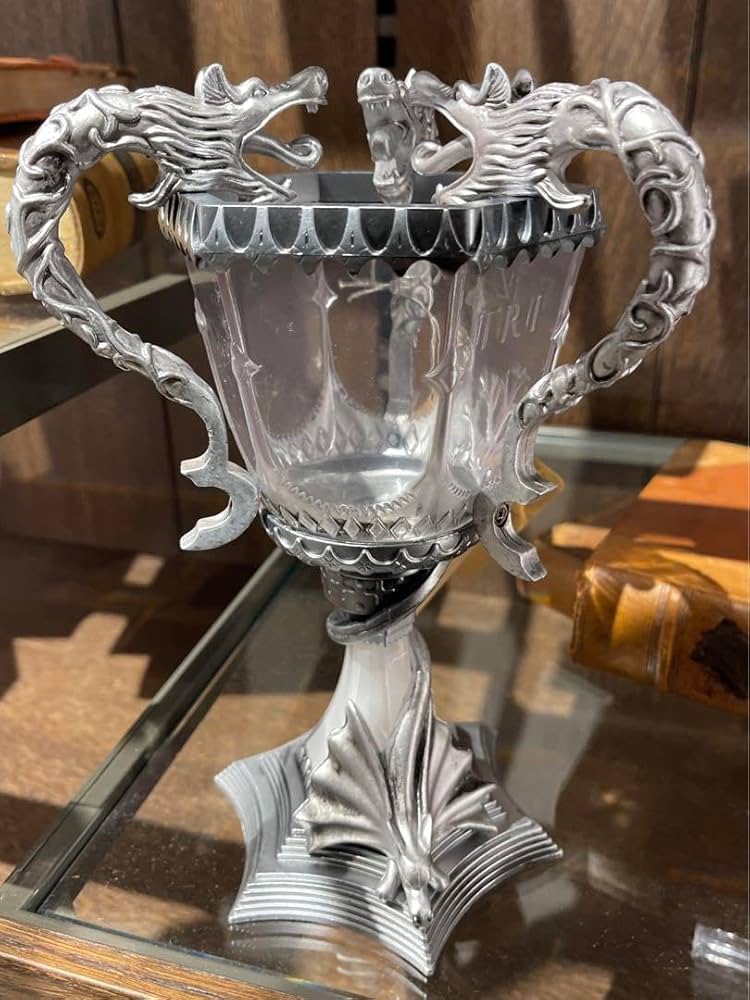 Amazon.co.jp: 公式ハリーポッ夕ー 炎のゴブレット 優勝杯トロフィー