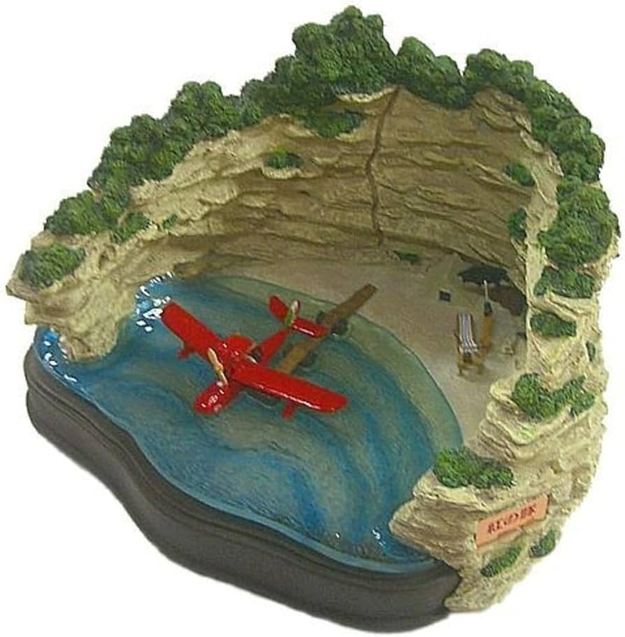 Amazon.co.jp: 紅の豚 ライトアップサウンドジオラマ ポルコのアジト