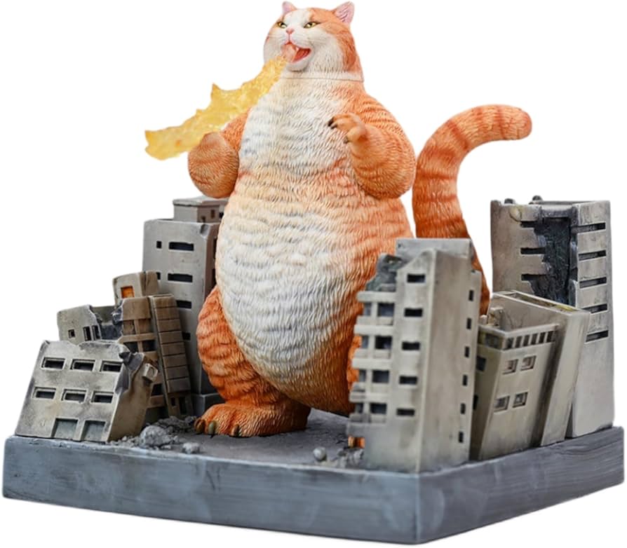 Amazon.co.jp: HiPlay J.X.K ゴジニャン ゴジラ猫 GodzillaCat 地台