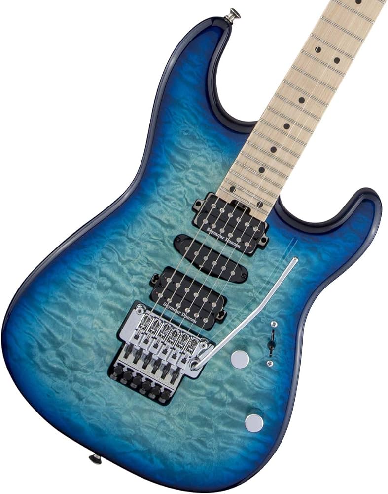 Amazon.com: Charvel MJ San Dimas Style 1 HSH FR M QM Electric